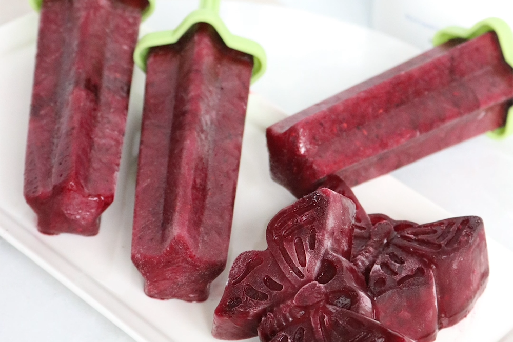 Berry Beauty Collagen Popsicles